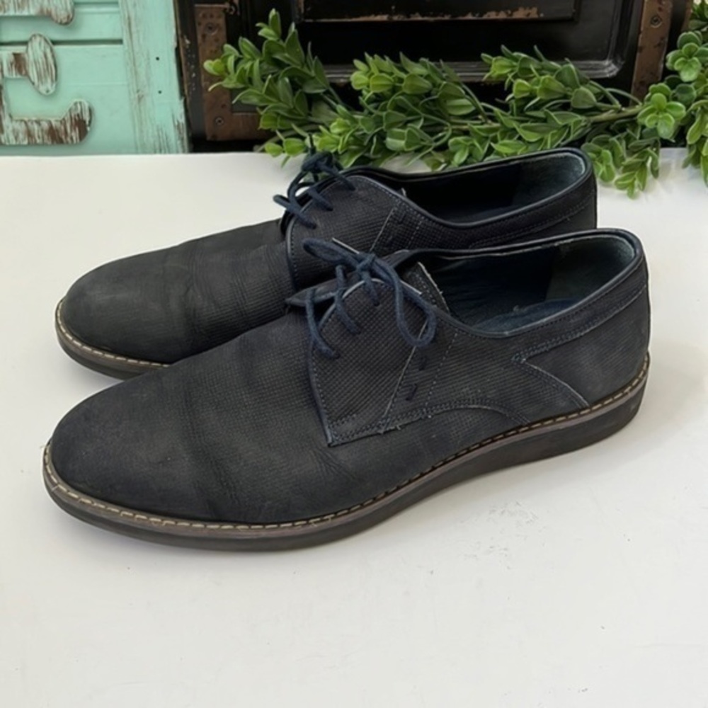 Valentino Oxfords Sz 43 blue suede